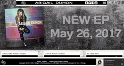 Desktop Screenshot of abigailduhon.com